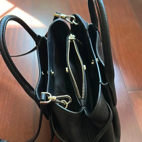 Kate Spade Black Leather Handbag - Picture 3 of 8
